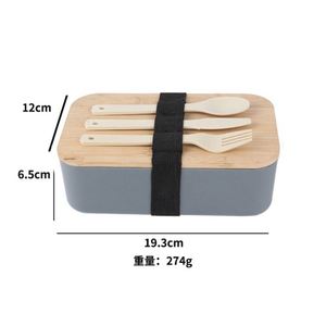 Top Quality Low MOQ Custom logo Hot Selling Monolayers Food Containers With Bamboo Lid - Product Image 4