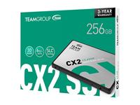 Team Group CX2 2.5 "256GB SATA III 3D NAND Internal Solid State Drive (SSD)