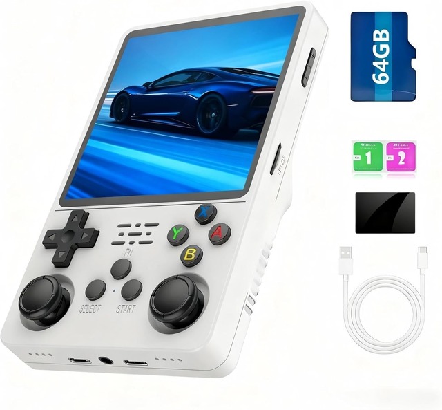 Factory Supply R36S Plus Handheld Game Console Retro Gaming Device with IPS Screen