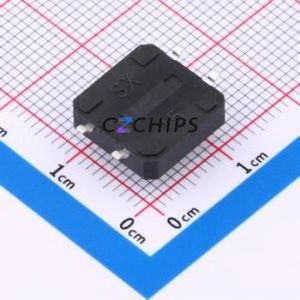 BX-TS-26-12126TT Tactile Switch SMD-4P,12x12mm Switch Single Pole Single Throw Round Button 2.6N Vertical Mount - Product Image 2