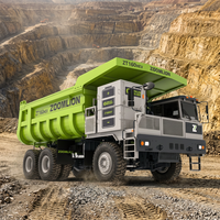 Camion benne minier hybride ZOOMLION ZT160HEV 100 tonnes, conduite à droite, diesel, pour transport hors route en exploitation minière et carrière