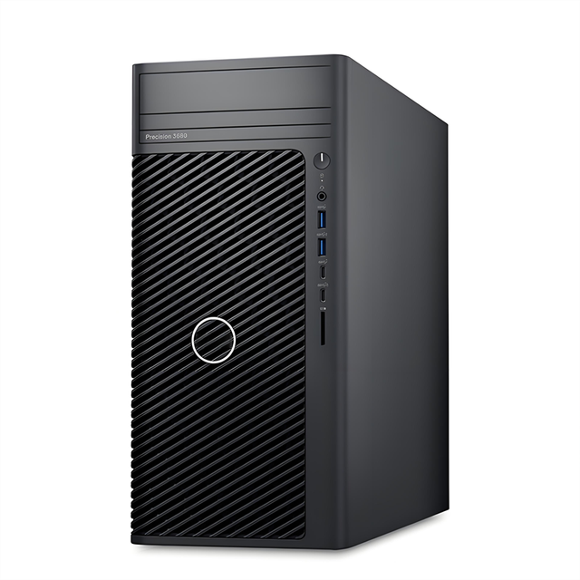Original Precision 3680 Intel Core I3-14100 8GB DDR5 Non-ECC RAM 2TB SATA HDD Integrated Graphics Desktop Tower Workstation