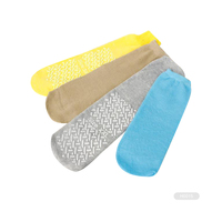 KH- H027 Chaussettes antidérapantes Chaussettes d'hôpital antidérapantes Chaussettes antidérapantes pour personnes âgées