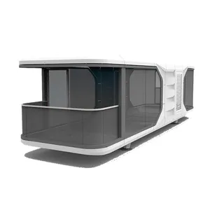 Năng lượng mặt trời văn phòng Pod mô hình J20 không gian nhà viên nang joha prefab Tiny ho nhà tiền chế nhà máy custommodern viên nang cabin khách sạn