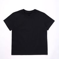 Kaos Anak 100% Katun Lengan Pendek Kerah Bulat untuk Anak Laki-laki dan Perempuan, Pakaian Anak Unisex untuk Musim Panas 2026