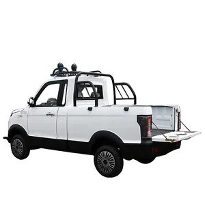 Hoge Snelheid Chinese Mini Elektrische Auto Pick-Up Bestelwagen Voor Vracht