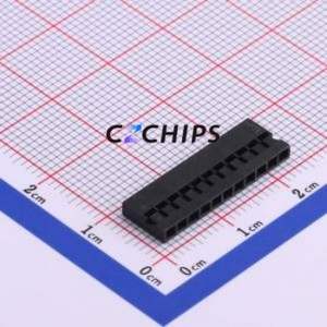 HX20011-11Y Housing (Wire-to-Board / Wire-to-Wire) P=2mm Connector ( Jack Structure: 1x11P )( Pitch: 2mm )( Number of Rows: 1 ) - Product Image 1