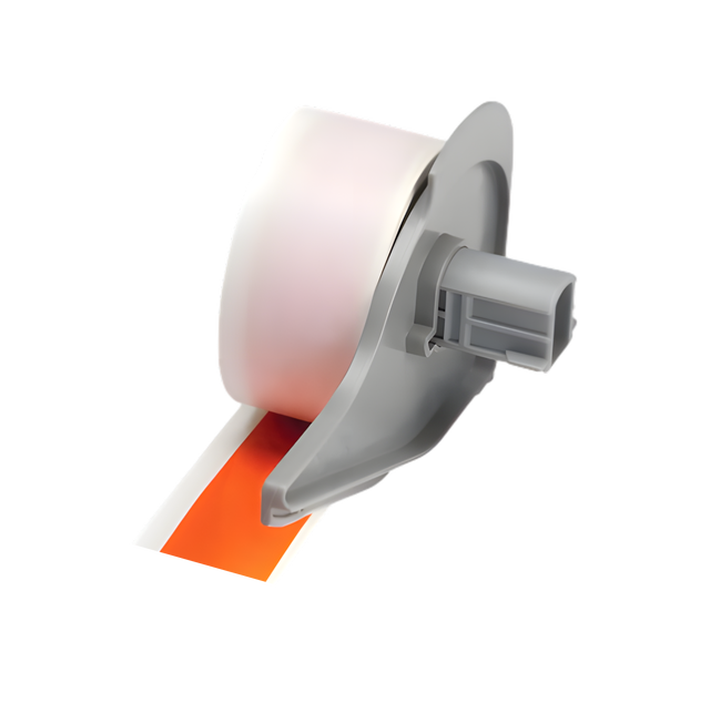 For Brady BMP71 Printer Compatible M71C-1000-595-OR Orange All-Weather Permanent Adhesive Vinyl Label Tape 33.5mm * 15.2M