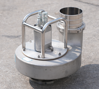 Pompe à boue hydraulique 300m³/h OEM, grand débit, portable, pour drainage d'urgence en cas d'inondation, travaux d'assainissement municipaux