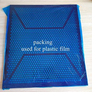 Lục giác lỗ loa nướng tấm kim loại đục lỗ lưới kim cương hình dạng làm bằng nhôm carbon thép đen dây lưới màn hình - Product Image 6