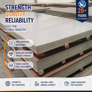 Factory Direct ISO Certified 420 No.4 Finish Annealed 6.0mm 1250mm Polishing EN 10088 Stainless Steel Plate - Product Image 1