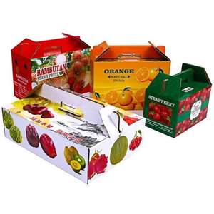 Boîtes laminées en carton ondulé de qualité supérieure Emballage en carton écologique recyclable Boîte personnalisée en gros - Product Image 1