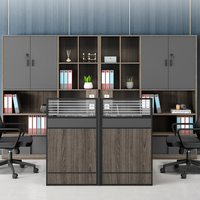Nouveau bureau de direction moderne en bois, en forme de L, extensible, modulaire, mobilier de bureau à usage commercial, chaises confortables