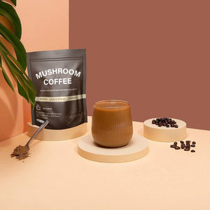 OEM 자체 브랜드 도매 대량 무설탕 100% 천연 영지버섯(레이시) 사자갈기버섯 6 in 1 인스턴트 버섯커피 - Product Image 6