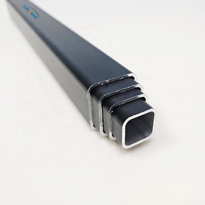 أنبوب ألومنيوم مقذوف مستطيل مربع مستطيل من الألومنيوم الأسود بأكسيد T5 T6 أنبوب الألومنيوم الشخصي - Product Image 2