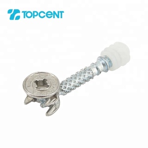 TOPCENT Quincaillerie <span class=keywords><strong>de</strong></span> meubles Connecteur <span class=keywords><strong>de</strong></span> <span class=keywords><strong>meuble</strong></span> Vis <span class=keywords><strong>de</strong></span> fixation à came 32/35/40mm Vis <span class=keywords><strong>de</strong></span> verrouillage à came - Product Image 2