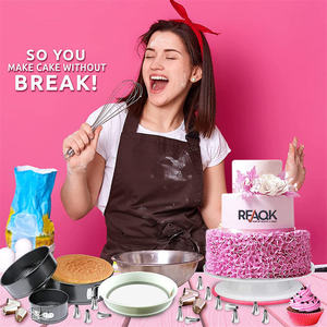 Juego <span class=keywords><strong>de</strong></span> Boquillas y Moldes para Pasteles Ecológicos, Herramientas <span class=keywords><strong>de</strong></span> Decoración <span class=keywords><strong>de</strong></span> Pasteles <span class=keywords><strong>de</strong></span> Acero Inoxidable y Plástico para Hornear, las Mejores Herramientas para Cocinar DIY - Product Image 6