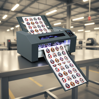 Máquina de Corte de Contornos de Etiquetas con Alimentación Automática, Tamaño A3 A4 A3+, Cámara de Visión CCD, Máquina de Troquelado de Láminas de Vinilo, Papel y Cartón