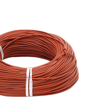 12K 33Ohm/m silicone caoutchouc fibre de carbone fil chauffant électrique isolation câble chauffant pour assemblages de câbles chauffants au sol