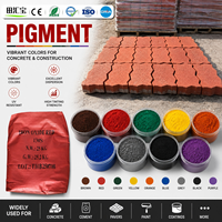 Pigment d'oxyde de fer orange, colorant inorganique d'oxyde ferrique pour béton, encre, plastique, caoutchouc