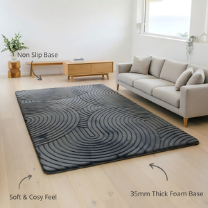 Nuovo Tappeto Tatami Moderno in Peluche Spesso 2026, Tappetino in Memory Foam per Bambini, Produzione di Fabbrica per Uso Domestico e Camera da Letto - Product Image 3