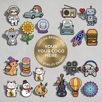Badges en gros : Épingles en émail personnalisées plaquées or, mignonnes, emblèmes métalliques, badges de revers en émail avec logo personnalisé