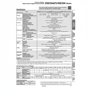 Interruptor de presión digital SMC Pneumatics, - Product Image 1