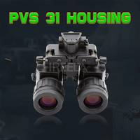 IREEDA NVG Kacamata Penglihatan Malam Berkualitas Tinggi Model Helm Dual Tube PVS 31 Kit Rumah Teropong Penglihatan Malam