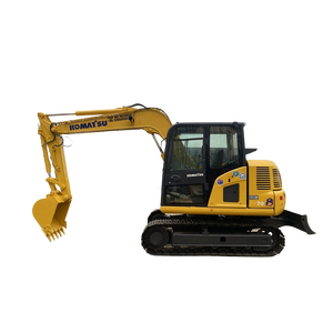 Excavadora de orugas mini usada original de Japón de 7 toneladas a bajo precio en venta, tambor de oruga original para excavadora Komatsu PC70 - Product Image 1