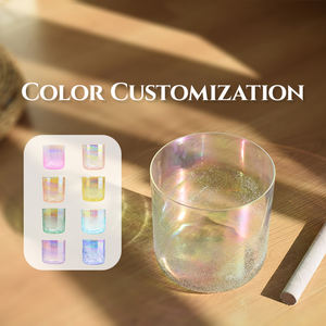 Terapi Suara dengan Mangkuk Kristal Alchemy, Instrumen Penyembuhan Suara Bol Chantant De Cristal, Mangkuk Suara 432 Hertz untuk Meditasi - Product Image 3