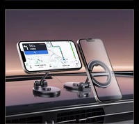 2024 baru 720 3D dudukan ponsel mobil Magnet putar dudukan telepon pintar Magnet dudukan telepon seluler mendukung GPS dudukan mobil untuk telepon genggam
