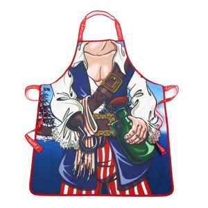 Campione gratuito Chuangdong all'ingrosso fabbrica logo personalizzato vestito grembiule <span class=keywords><strong>da</strong></span> <span class=keywords><strong>cucina</strong></span> sexy - Product Image 1