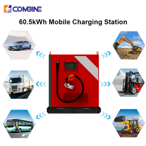 Thiết kế mới hộp điện thoại di động 60kwh 100kwh ccs2 DC Trạm Sạc nhanh 20kW 40kw Hệ thống lưu trữ năng lượng công nghiệp và thương mại - Product Image 3