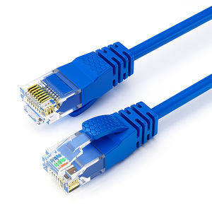 Aipeng nhà sản xuất vá dây CAT6 UTP Slime cáp RJ45 PVC đầy màu sắc 1m 2M 3M 5M CAT6 vá cáp - Product Image 3