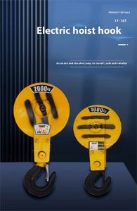 באיכות גבוהה שרשרת חשמל להרים מנוף הרמה וו וו מכירה חמה בנייה מכונות חלק - Product Image 5