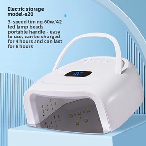 Rechargeable Cordless Nail Dryer Quick-Dry Auto <b>Sensor</b> UV LED Lamp Gel Polish Manicure Salon Drying Curing <b>Light</b> Wireless Tool - Product Image 3