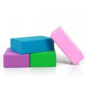 บล็อกพิลาทิสแบบมืออาชีพสำหรับแบรนด์ส่วนตัว, บล็อกโยคะน้ำหนักเบา ยืดหยุ่น เป็นมิตรกับสิ่งแวดล้อม ความหนาแน่นสูง ทำจากโฟม EVA - Product Image 2