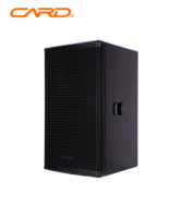 Haut-parleur passif 10-12-15 pouces 2 voies Noir Gamme complète Système audio professionnel Haut-parleur GR-10/GR-12