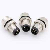 Cubierta Antipolvo de Plástico M8 para Conector y Cable, Protección IP67