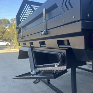 Customized Square Aluminium Ute Tray Headboard Toolbox Trundle <b>Drawer</b> 2000L Capacity Waterproof Portable Lockable Outdoor Use - Product Image 5