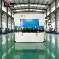 Prensa Plegadora Hidráulica Nanjing BOST TP10s de 2.5m (3200mm), Totalmente Automática, CNC, para Procesamiento de Metal y Acero Inoxidable