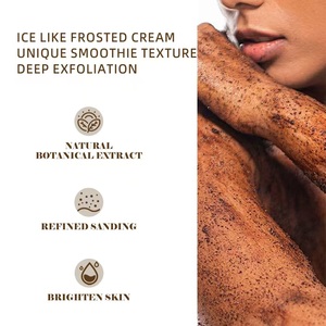 OEM PUJIANA Vente en gros Gommage corporel biologique aux fruits et aux herbes Marque privée Exfoliant Graines de hoheba Sel marin Gommage corporel Naturel - Product Image 3