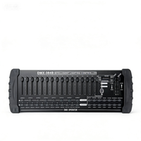 Console de contrôle DMX 384 de haute qualité, vente en gros directe d'usine, console de contrôle professionnelle pour l'éclairage de scène