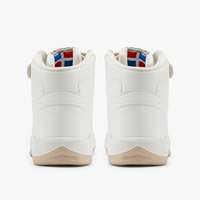 Baskets de basket-ball montantes personnalisées pour hommes Espadrilles souples à lacets Conception Velcro respirant Matériau supérieur en chanvre confortable