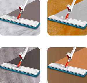 WS434 mocio piatto per allungamento addensato da <span class=keywords><strong>50cm</strong></span> <span class=keywords><strong>Mop</strong></span> per lavaggio a mani libere bagnato e asciutto risparmia sforzo <span class=keywords><strong>Mop</strong></span> rotante a 360 gradi - Product Image 6