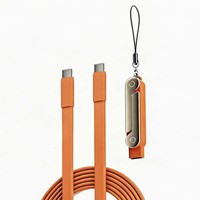 Support de tablette 2 en 1, câble de charge rapide 240W USB-C vers USB-C, support pliable multi-angles pour téléphone, voyage