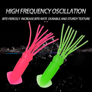 Pesca di calamari morbidi esche in <span class=keywords><strong>Silicone</strong></span> calamari Trolling accessori esche esche esche luminose artificiali per polpo di acqua salata - Product Image 2