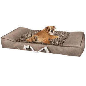 洗濯可能な柔らかいペット犬用クッションベッドメーカー卸売
