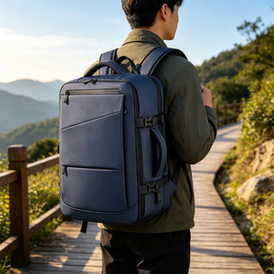 New Best Travel Laptop Backpack Custom Designer Laptop Backpacks Outdoor Waterproof Usb Charge square Laptop Backpack - Product Image 1