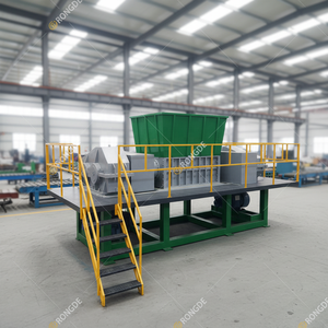 Double Shaft Shredder for <strong>Shredding</strong> Plastic Tires Manual Tire Shredder Bicycle Tire Shredder Machine - Product Image 3